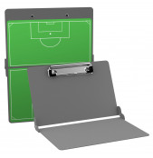 Silver Soccer Clipboard